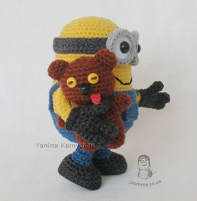 Monster with his bear