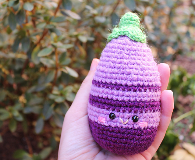 Eggplant Amigurumi