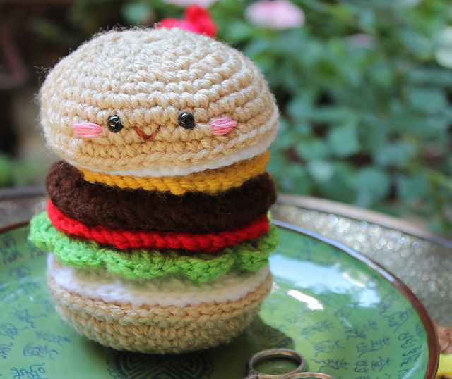 Cheeseburger Amigurumi