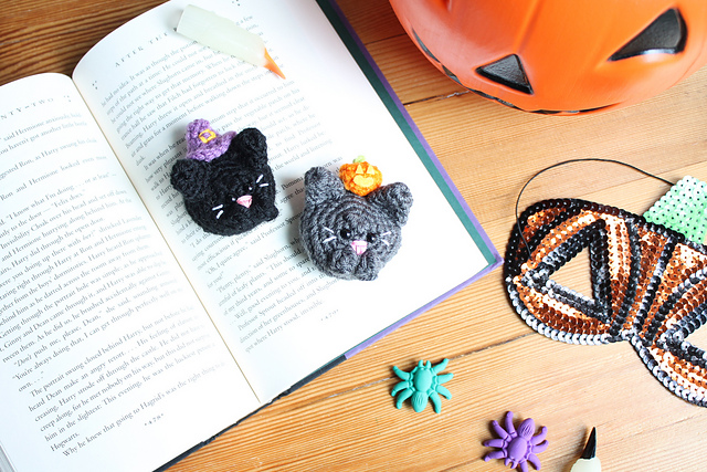 Halloween Meow Cat Pins