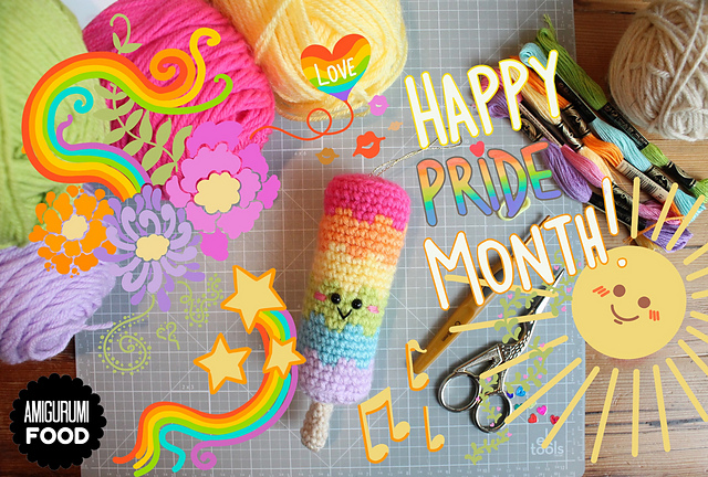 Rainbow Popsicle Pride Month!