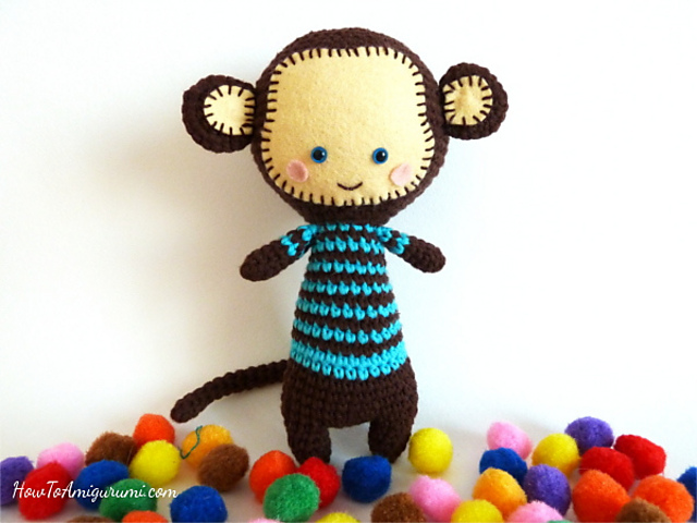Amigurumi Circus Monkey