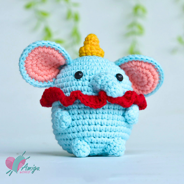 Dumbo Elephant Amigurumi