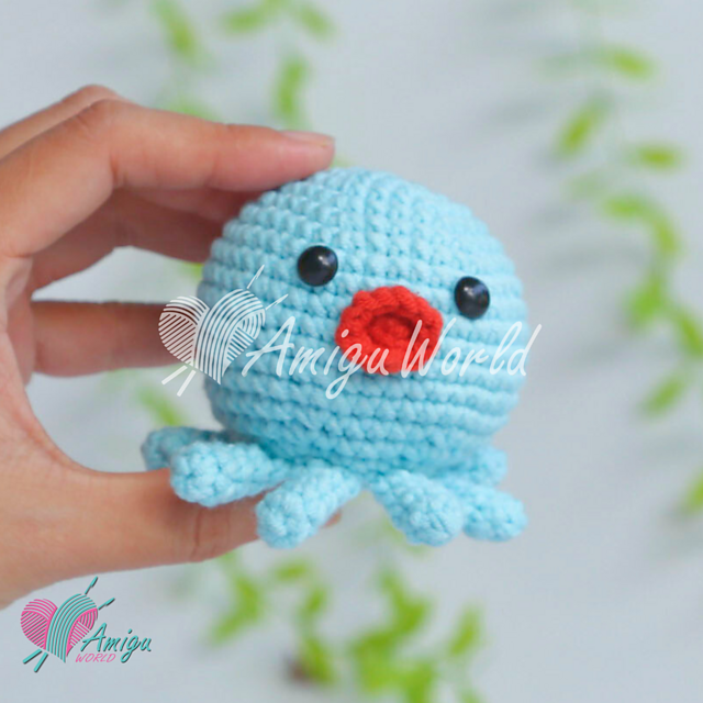 Octopus Keychain