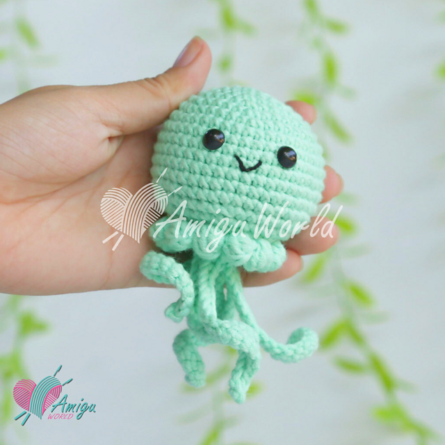 Jellyfish Keychain