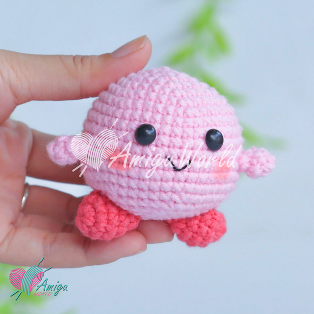Chibi Kirby Keychain