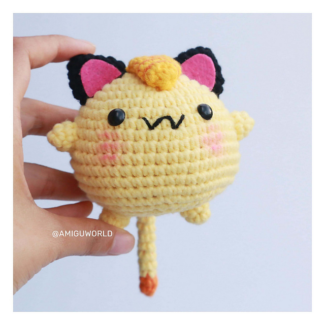Pokémon Meowth (Chubby/Chibi)