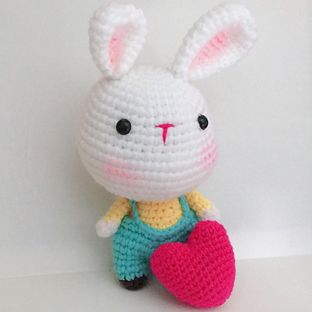 Cute Bunny with Heart