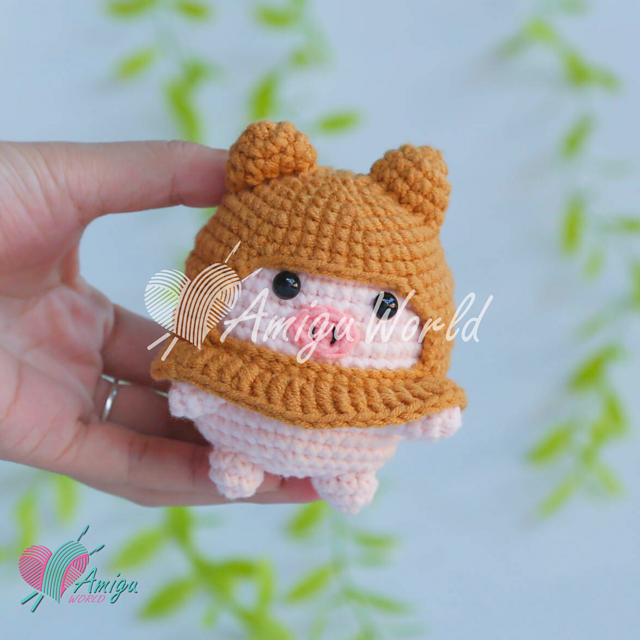 Cute Pig Keychain