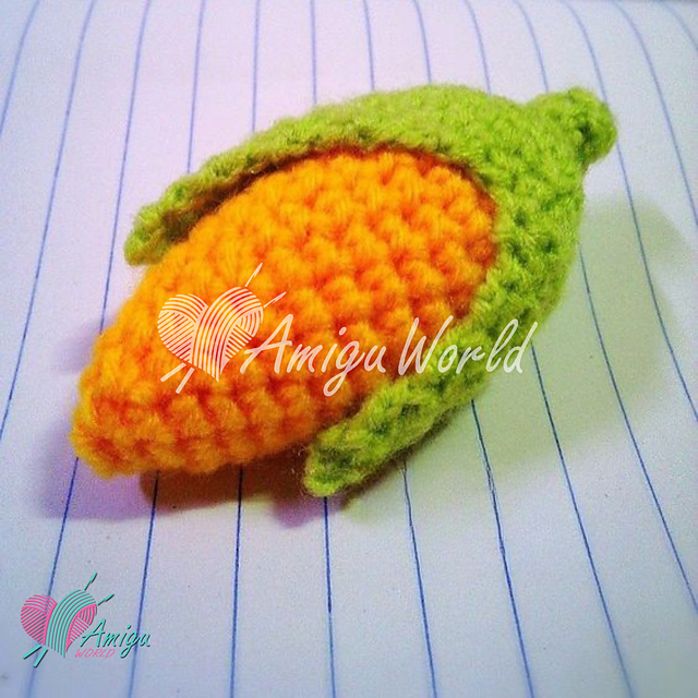 Corn Keychain
