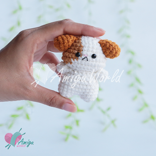 Tiny Dog Keychain