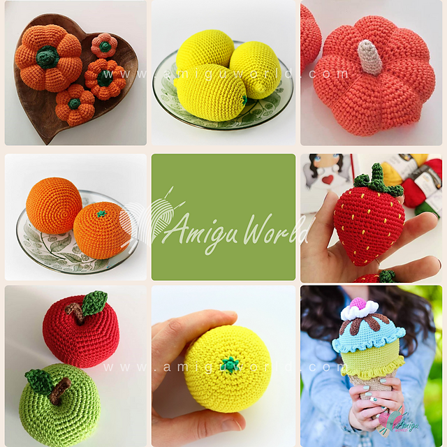 Big Food Plushies