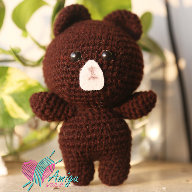 Line friends Brown bear