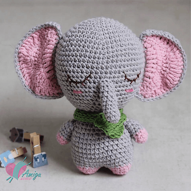 Cute Chubby Elephant