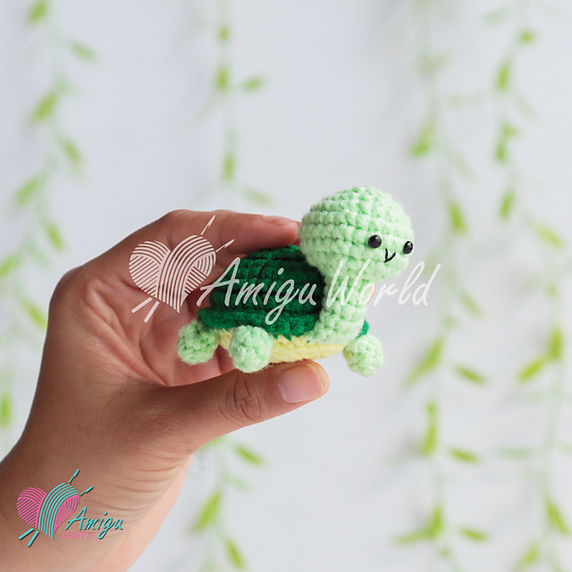 Tiny Turtle Keychain