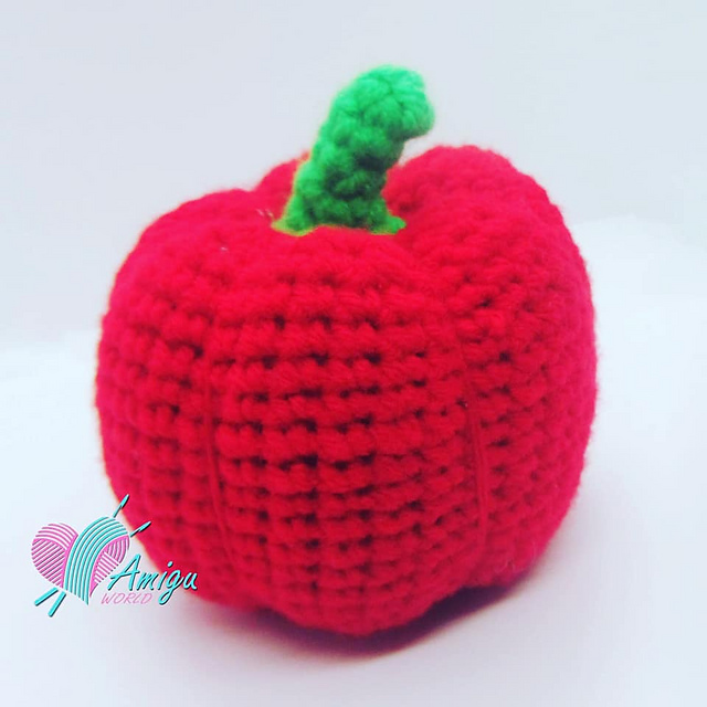 Bell Pepper amigurumi