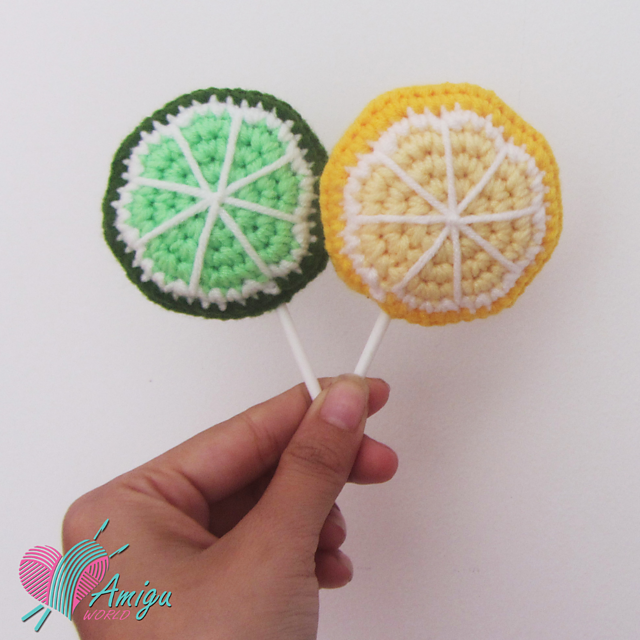 Lemon candy amigurumi