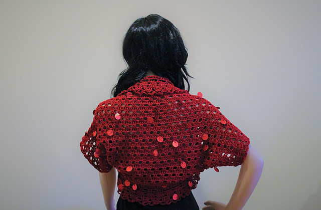 Sparkles in Scarlet Bolero
