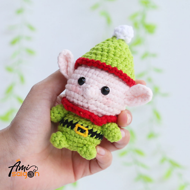 Amigurumi Christmas Elf