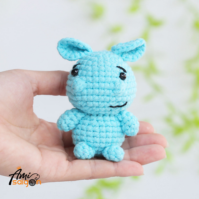 Amigurumi Hippo
