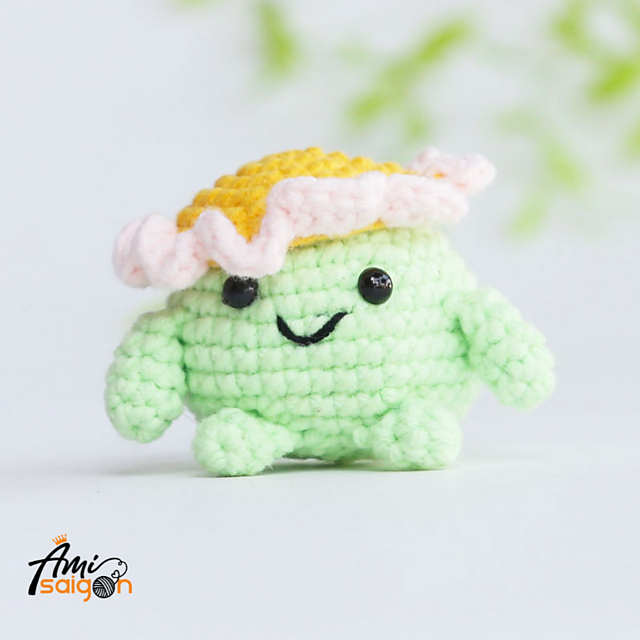 Amigurumi Flower Doll