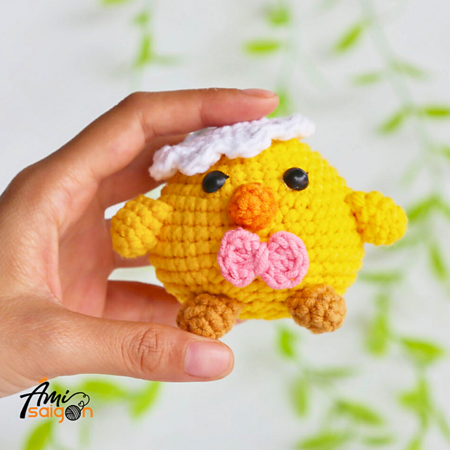 Chubby Chicken Amigurumi