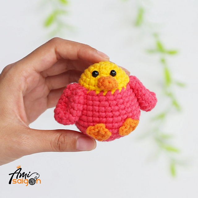 Little bird amigurumi