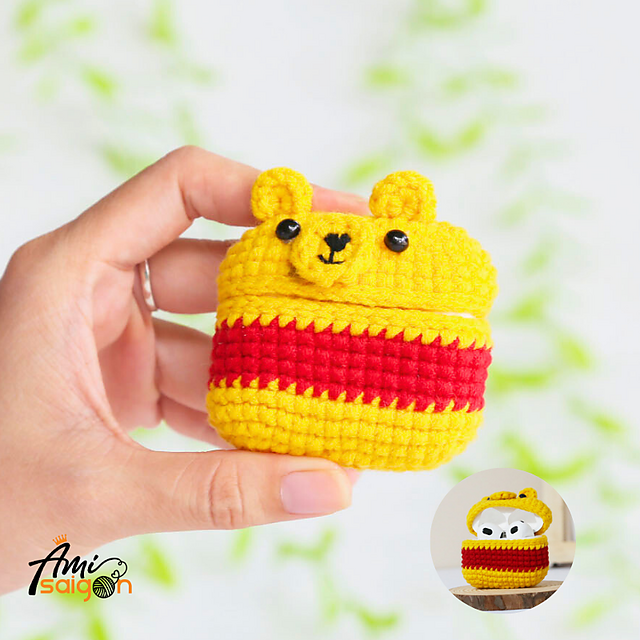Pooh earphone case