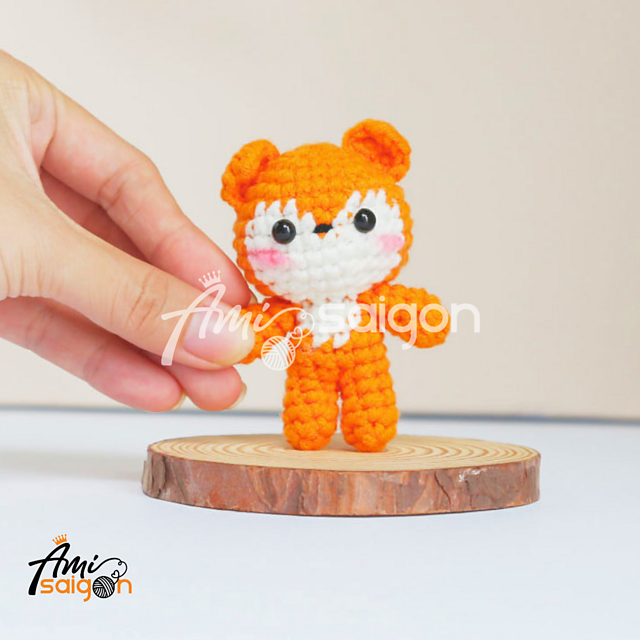 Tiny Fox Keychain