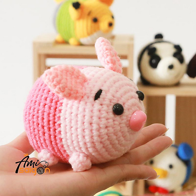 Amigurumi Piglet Tsum Tsum