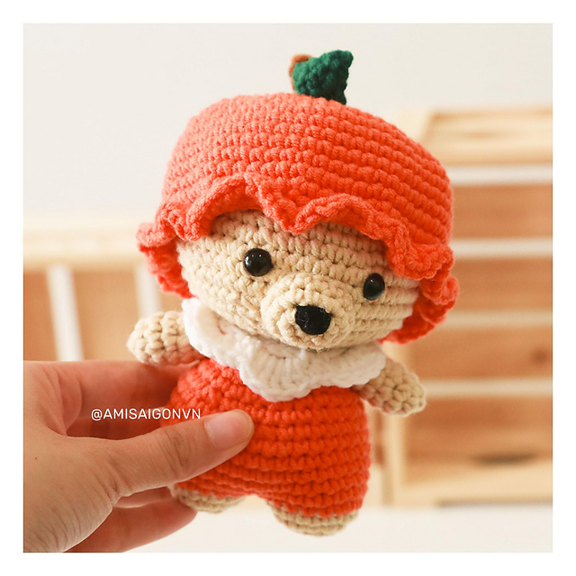 Ravelry: Amigurumi Bear Orange pattern by Vui Vui