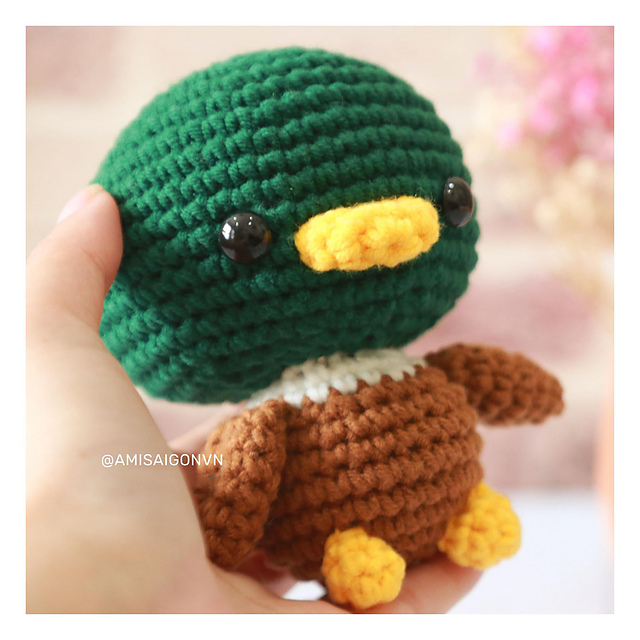 Amigurumi Mallard Duck