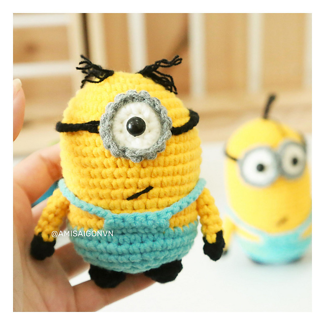 Amigurumi Minion Stuart