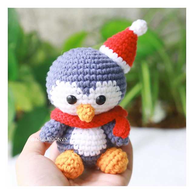 Amigurumi Penguin Christmas