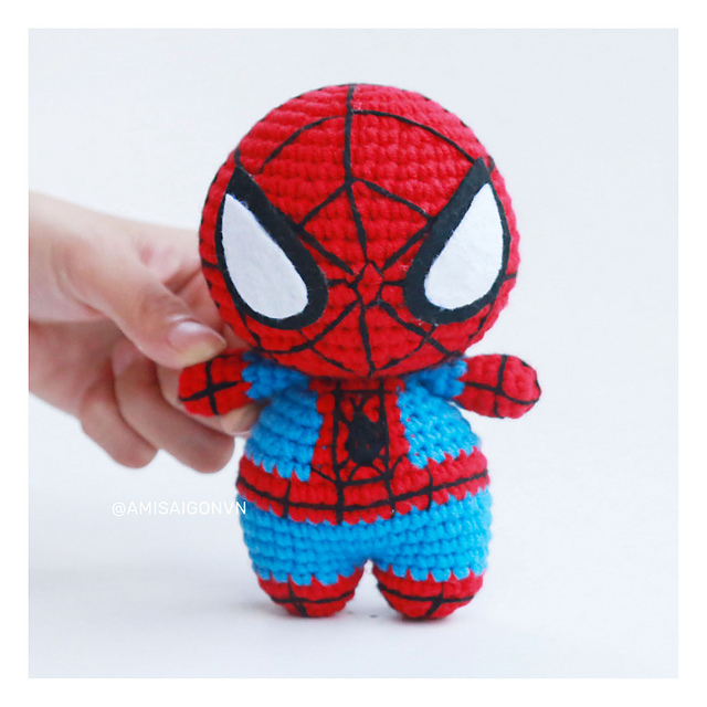Amigurumi Spiderman Hero