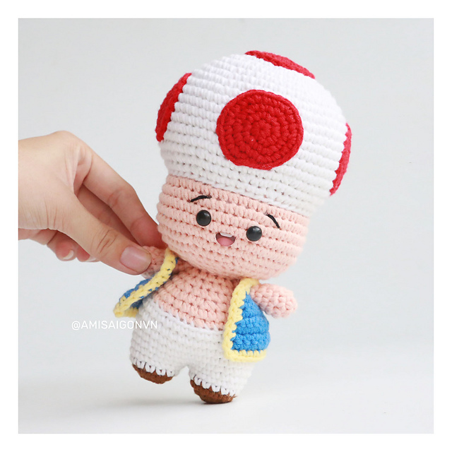 Amigurumi Toad Mushroom