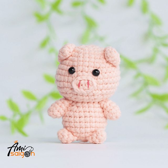 Amigurumi Pink Piggy
