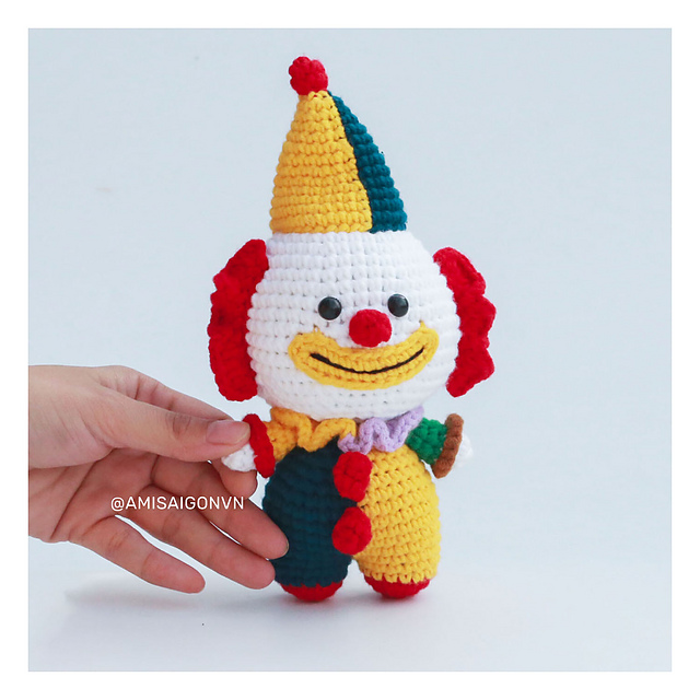 Amigurumi Clown Doll