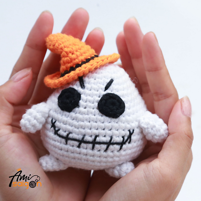Amigurumi Ghost Pumpkin