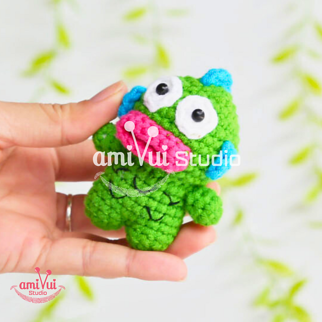 Tiny Hangyodon Amigurumi