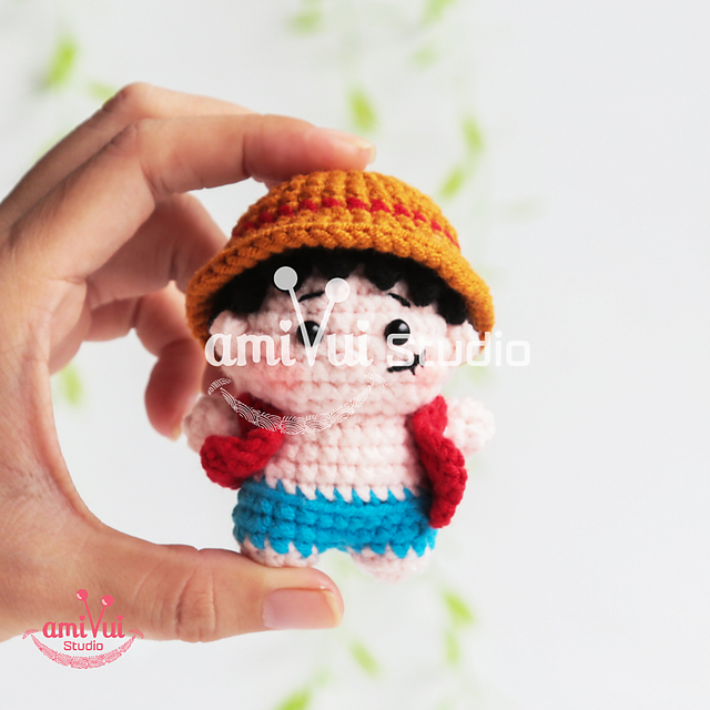 Monkey D Luffy Keychain