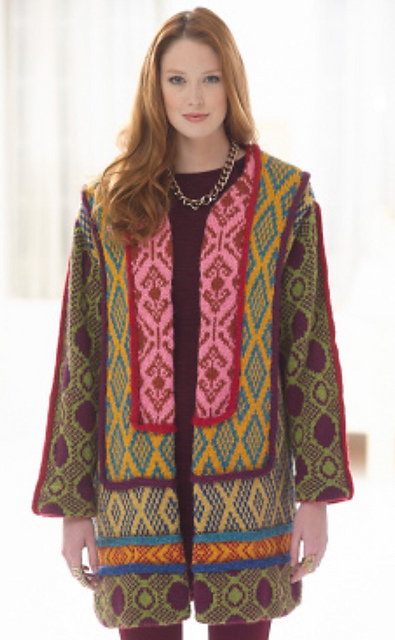 Tapestry Panel Coat