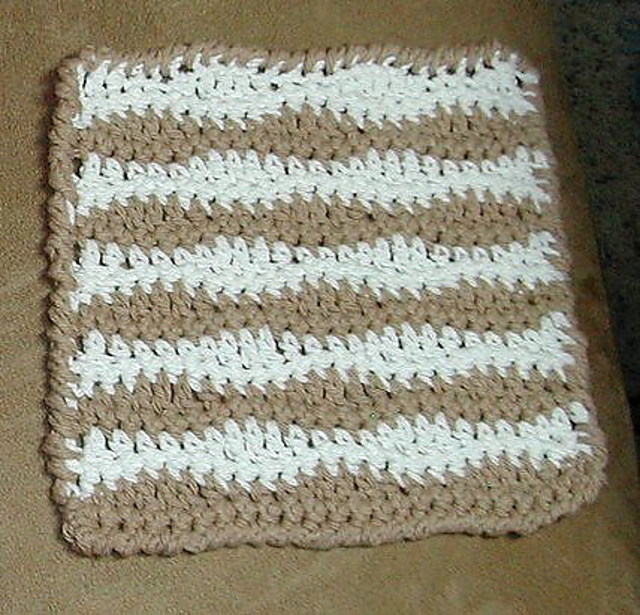 Wavy Dishcloth