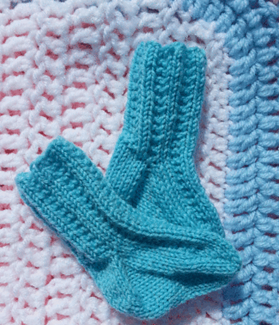 Bluebonnet Baby Socks
