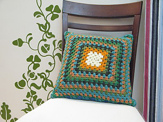 Multicolored Granny Square