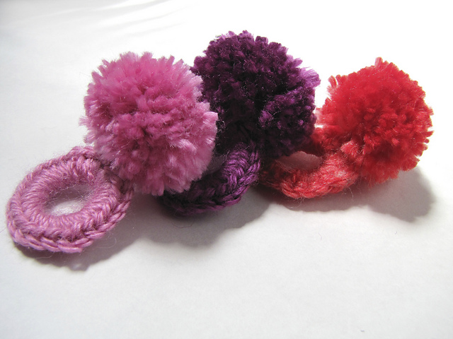Crocheted Hair Ties