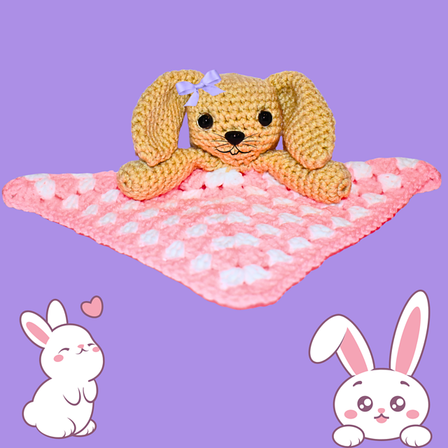 Bunny Lovey Blanket