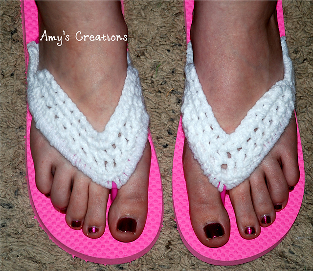 Ravelry: Flip Flop Cover pattern by Amy Lehman