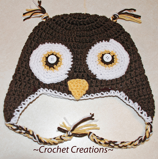 Owl Ear Flap Child hat