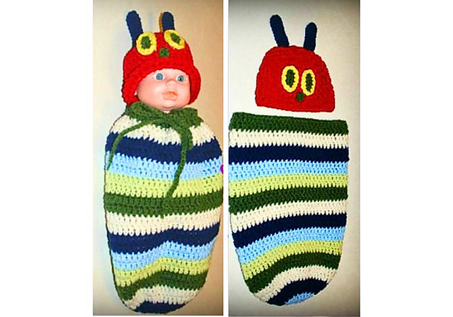 Caterpillar Cocoon and Hat